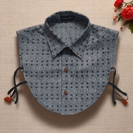 Checked Brushed Shirt Collar Men's Premium Cotton-padded Jacket 70626