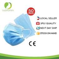 !! 50pcs 3 ply surgical protective facemask antivirus face masks