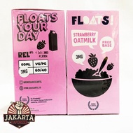 Floats Strawberry Oat Milk 60Ml 3Mg 6Mg 9Mg By Ijc Murah