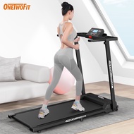 OneTwoFit Foldable Electric treadmill 2.5HP TREADMILL 10km/h Running Walking Machine