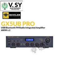 Kevler GX-5UB 600W X 2 High Power Videoke Amplifier with USB Bluetooth and FM GX5UB GX 5UB