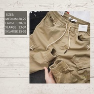 Fashion men's cargo jogger pants 6 pockets