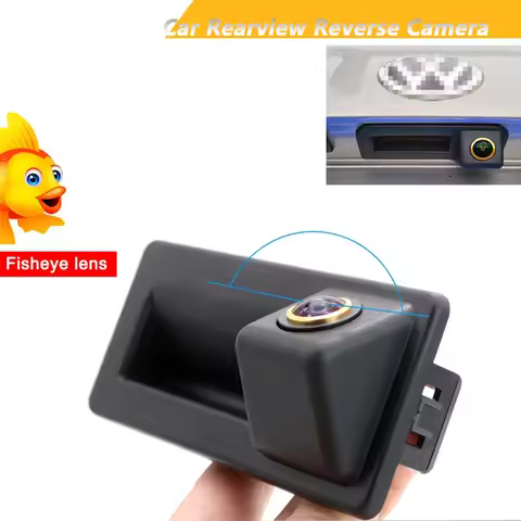 Wide Angle Night Vision Rearview Camera with Handle, Suitable for Audi Q2/Q2L/Q5L/A5, Skoda Karoq/Ko