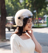 mũ bảo hiểm đẹp có kính GRO chính hãng