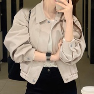 Casual Coat Windbreaker/Waterproof Button Zipper Coat for Women