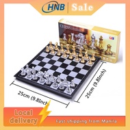 HNB Magnetic Chess Set Portable Chess Board Quality Board Game