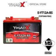 THAI-X YT12A Motorcycle Battery ER6N NINJA 650 VIRAGO535 GSX-R1000 T2 KAWASAKI SYM SUZUKI YAMAHA
