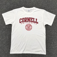 Loose American Style of Cornell University Cornell Short Sleeves T-shirt Unisex3XL
