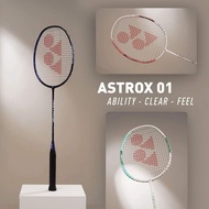 YONEX BADMINTON RACKET ASTROX 01 (FREE BAG & GRIP)