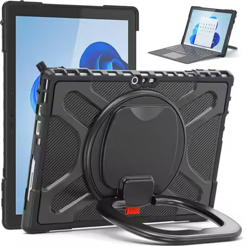 Heavy Duty Shockproof Case Protective Cover Kickstand For Surface Pro 7 Plus, Surface Pro 7, Surface