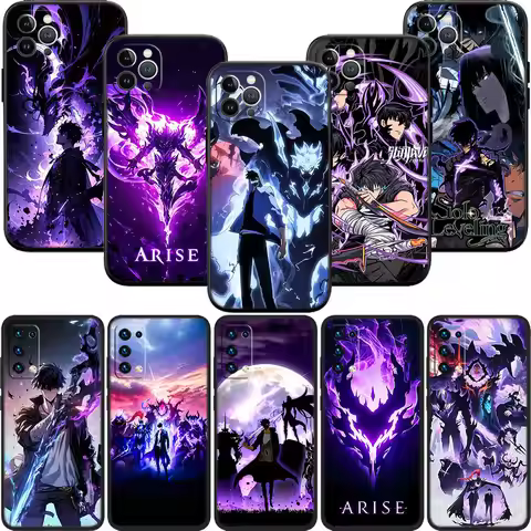 S-Solo L-leveling Phone Case for OPPO A40 A60 A80 A15 A16 A16K A12 A17 A17K A54 A54S A53 A53S A55 A5