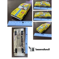Zinc CAR Model Vintage Tin Litho Litograph Toy Race Made -