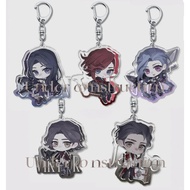 Arcane keychain League of Legends Jinx Vi Caitlyn Viktor Jayce mica Acrylic decoration anime gift bo