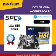 Motherboard SPC H61 LGA 1155 Socket Interface H-61 Original Memory DDR4