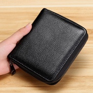 Card Holder Anti-Degaussing Multi-Card Slot Document Holder Bank Card Zipper Card Holder
