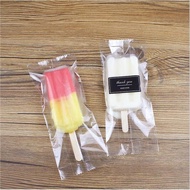 2023 New Style Ice Cream Packaging Bag Transparent Ice Cream Bag Handmade Machine Sealing Bag Popsic