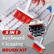 5-in-1 Computer Keyboard Cleaner Brush Kit Earphone Cleaning Pen For Headset Keyboard Cleaning Tools