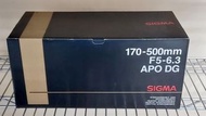 Sigma 170-500mm F5-6.3 APO DG for Sony