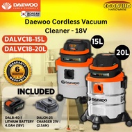 Daewoo Cordless Wet & Dry Vacuum Cleaner 18V