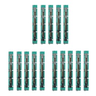 GB 5 Pieces Professories Potentiometer A10K A20K A50K Duplex Potentiometer Mixer Fader 75MM A20K B20