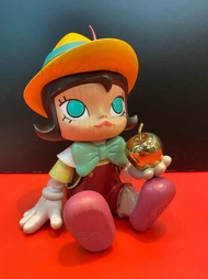 Molly x Disney x Pinocchio 小木偶木紋面金蘋果