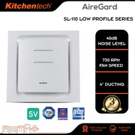 Airegard Air Ventilator Exhaust Fan SL110 Low Profile Series