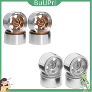 4Pcs Metal 2.2 Inch Beadlock Wheel Rims Hub for 1/10 1/8 CROSSRC SXC10 TRX4 RC Car Upgrade Parts