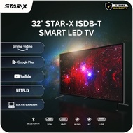 StarX Pulsar Series Smart Bluetooth TV 32inches 43inches 50inches Flat Screen Smart TV (2 YEARS WARR