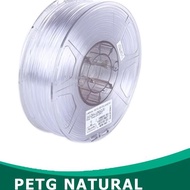 PUTIH Indocart Ink Filament 3D Printer Filament eSUN PETG 1.75mm 1kg - White