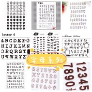 Various Types ⭕️ ⚠️ G89 part 1 1752 English Letter Seal English Letter Transparent Seal Crystal Seal