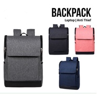 **READY STOCK** Korean Cut Proof Anti-Theft Laptop Backpack