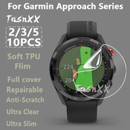 For Garmin Approach S62 S40 S60 S6 S42 S12 G12 GPS Smart Watch Ultra Clear Soft Hydrogel Repairable Film Screen Protector -Not Tempered Glass