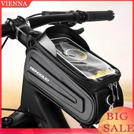 Bicycle Bag Waterproof Touch Screen Cycling Bag Top Front Tube Frame Bike Bag