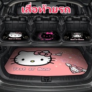 Hello Kitty Cartoon Car Trunk Mat 75*100cm Waterproof Easy To Wash No Backing Can Be Used With All M