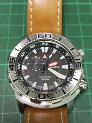 Seiko Superior 精工自動錶 雙霸的 指南針 24小時 GMT