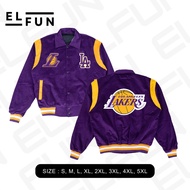 UNGU Basketball lakers jacket Men Women varsity Crop oversize Los Angles Lelakers SML M XL 2Xl 3XL 5