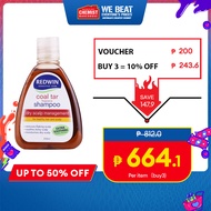 Redwin Shampoo Coal Tar Shampoo 250ml Help Ensure Healthy Hair & Scalp Chemist Warehouse