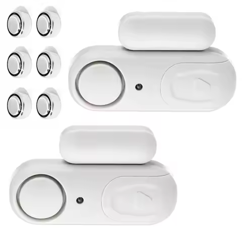 Wireless Door & Window Alarm, Door Window Sensor Alarm System Siren for Cabinets, Homes and Office B