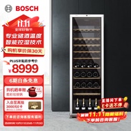 博世（BOSCH）红酒柜家用 恒温酒柜120支装葡萄酒柜 电脑控温 抗紫外线玻璃 KSW30V80TI 385L
