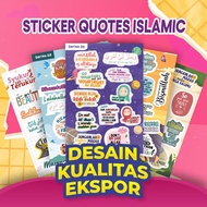 Islamic Quotes Sticker/ Kata-kata Hikmah Islam/ Motivational Quotes Sticker/ Book Sticker/ Kata-ka