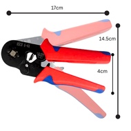 CRIMPING TOOL SET RT-6E/RT-6F Heavy Duty Wire Crimper Kit Open Barrel Terminal Connector Crimping Ha