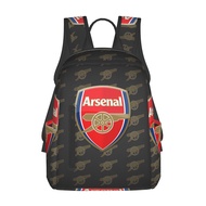 Arsenal F C Backpack Fashion Travel Backpack Lightweight Student School Bag Travel Bag