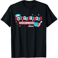 Lucky Strikes Bowling Team - Retro Men T-Shirt