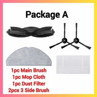 🔥Local Seller 🔥 Suitable for ILIFE V20 Accessories Mop Cloth Brush Dust Filter Berus Mop Kain Spare 
