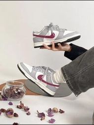 Nike Dunk Low - 灰/酒紅色 全新 35-46碼 第二雙折
