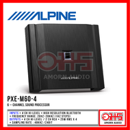 ALPINE PXE-M60-4 เพาเวอร์แอมป์ 6 – CHANNEL | EQ 31-Band | แอปพลิเคชั่นปรับจูนบนสมาร์ทโฟน