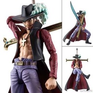 現貨。☆哞哞小舖☆。航海王 VARIABLE ACTION HEROES 鷹眼 可動 約18cm 港版 可動