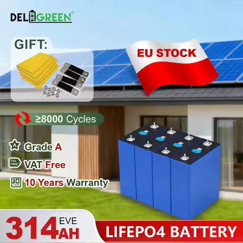 MB31 EVE314Ah LiFePO4 Battery Grade A Rechargeable Lithium Iron Phosphate Cell 8000 Cycles DIY 12V 2