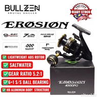 BULLZEN EROSION SPINNING FISHING REEL