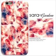 【Sara Garden】客製化 手機殼 蘋果 iPhone6 iphone6S i6 i6s 漸層 暈染 亮彩 羽毛 保護殼 硬殼